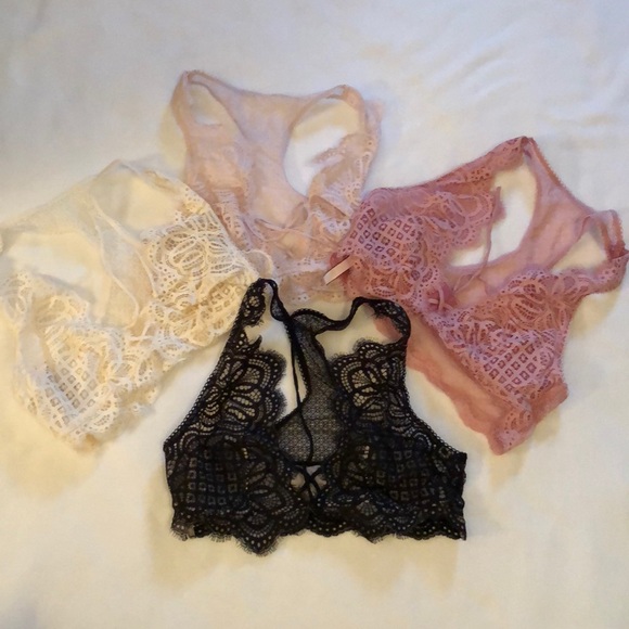 Victoria's Secret Other - Victoria’s Secret Dream angels bralette lot of 4